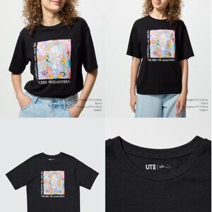 Labubu POP MART THE MONSTERS X Uniqlo Black